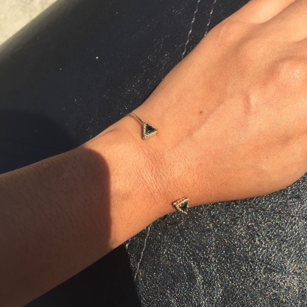 Ambiance dainty gold cuff bracelet